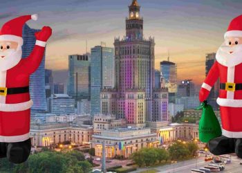 Varšava sa hanbí za Ježiša. Laicizácia Vianoc vo výzdobe poľského hlavného mesta